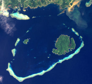 Beqa Lagoon contains six islands